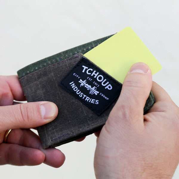 Canvas Folding Wallet
