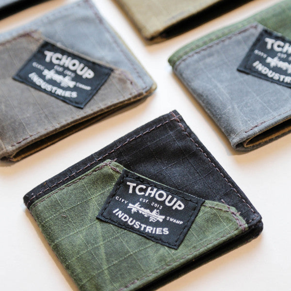 Canvas Folding Wallet