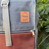 Roulez Pack Charcoal w/ Rich Brown Leather