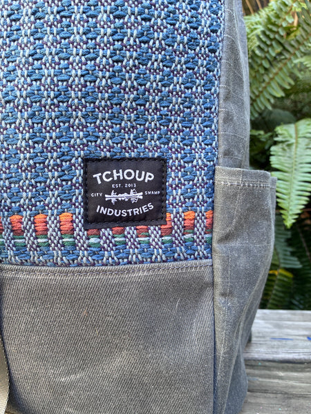 Petite Roulez w/ Blue Shimmer Woven