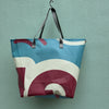 Recycled Banner Tote - Bubble01