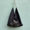 Linen Fling Tote - Navy w/ Graphite