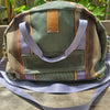 SAMPLE SALE Elisha Duffel w/ Stripes