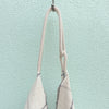Linen Fling Tote - Square Grid w/ Graphite