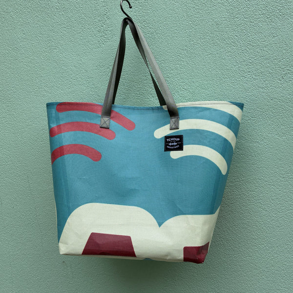 Recycled Banner Tote - VIBE04
