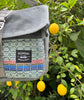 Roulez Satchel Charcoal w/ Sweet Mint Woven