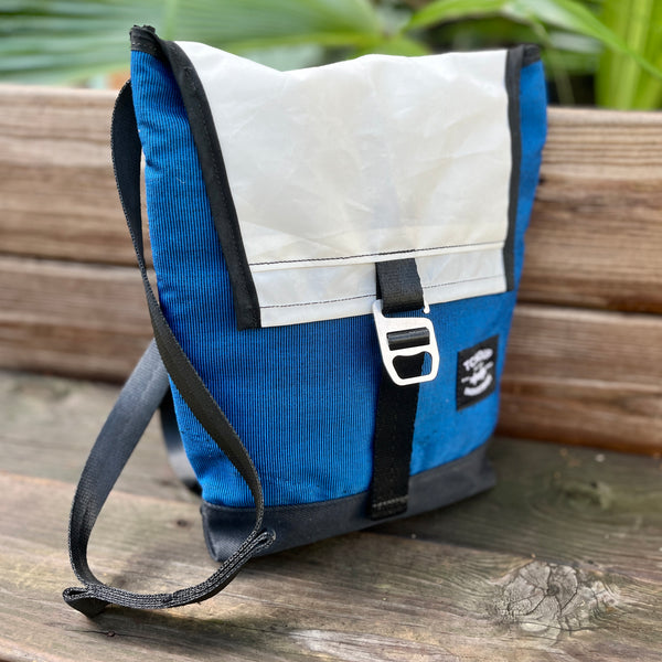 SAMPLE SALE Convertible Mini Flap Pack Sail Cloth