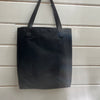 Simple Tote Black w/ Blue Woven