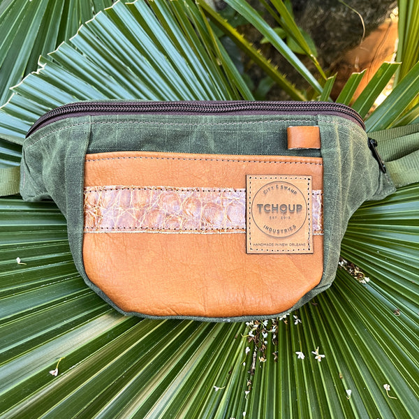 Fanny Pack Olive w/ Gator