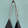 Linen Fling Tote - Graphite w/ Navy