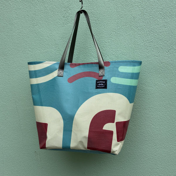 Recycled Banner Tote - VIBE03