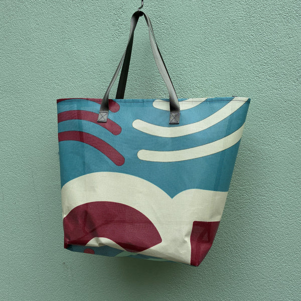 Recycled Banner Tote - CRAW