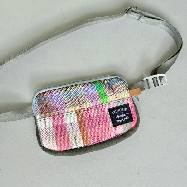 SAMPLE SALE Fanny Pack Slim w/ Raphael Woven Panel