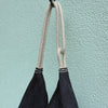 Linen Fling Tote - Navy w/ Graphite