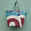 Recycled Banner Tote - Bubble01