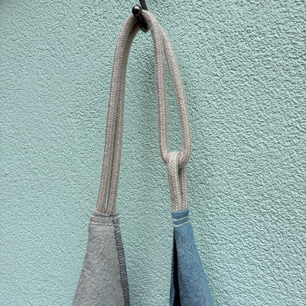 Linen Fling Tote - Indigo w/ Two Tone