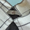 Linen Fling Tote - Square Grid w/ Graphite