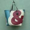 Recycled Banner Tote - Ampersand