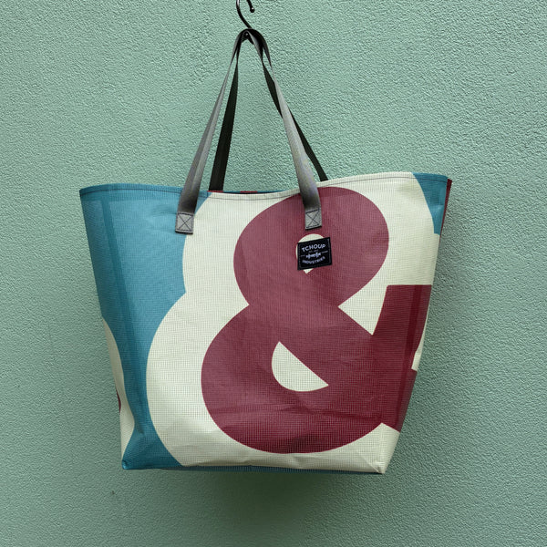 Recycled Banner Tote - Ampersand