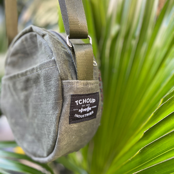 Le Tour Purse Olive w/ Forest Breathing Woven