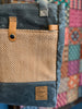 Simple Tote w/ Brown Cotton Woven
