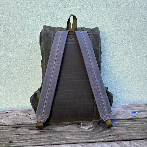 Roulez Pack Olive w/ Sapphire Woven