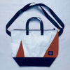 SAMPLE SALE Adventure Tote Sail + Orange Patches