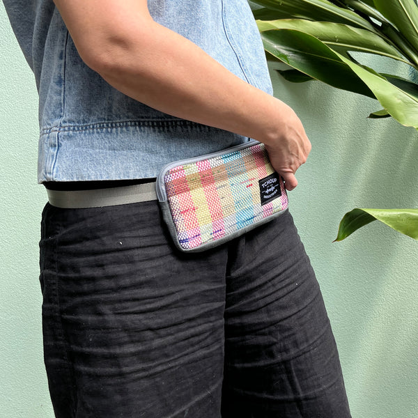 Fanny Pack Slim w/ Raphael Woven Panel