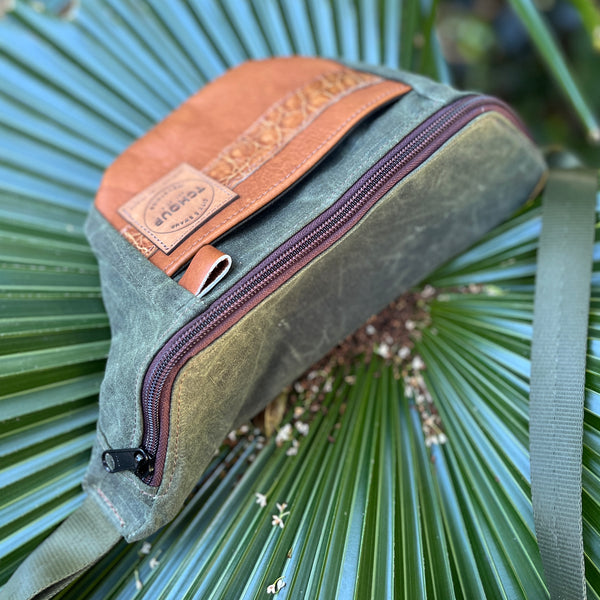 Fanny Pack Olive w/ Gator