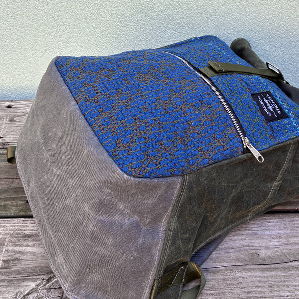 Roulez Pack Olive w/ Sapphire Woven