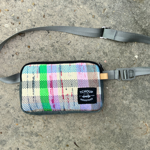 Fanny Pack Slim w/ Raphael Woven Panel