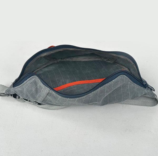 SAMPLE SALE Fanny Pack Leather w/ Woven