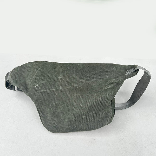 SAMPLE SALE Fanny Pack Olive w/ Leather Panel