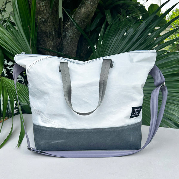 SAMPLE SALE Adventure Tote Sail + Gray