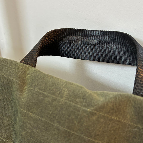 SAMPLE SALE Flap Messenger Olive 13"