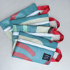 SAMPLE SALE Recycled Mesh Banner Zip Pouch
