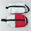 SAMPLE SALE Ditty White Sail + Red Sunbrella