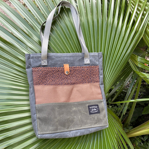 SAMPLE SALE Simple Woven Tote - Cotton
