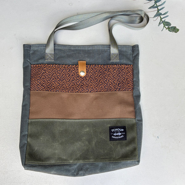 SAMPLE SALE Simple Woven Tote - Cotton