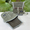 SAMPLE SALE Convertible Mini Flap Pack Wax Canvas