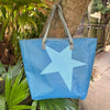 SAMPLE SALE Mesh Banner Tote MUSICAL CONFETTI 02