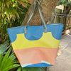SAMPLE SALE Mesh Banner Tote SERPENTINE