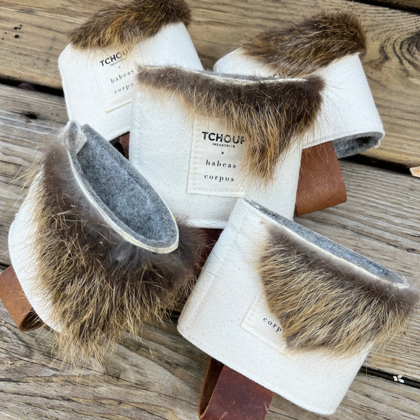 Insulated Drink Holder Wool + Nutria