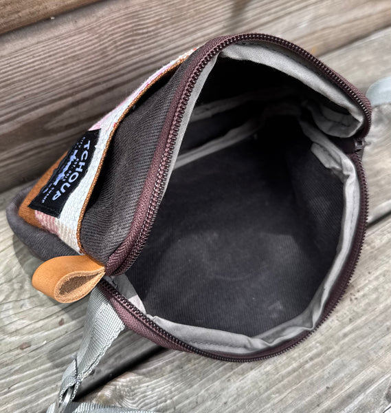SAMPLE SALE Fanny Pack Slim w/ Woven Pocket
