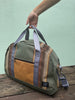 SAMPLE SALE Elisha Duffel w/ Stripes