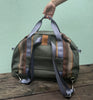 SAMPLE SALE Elisha Duffel w/ Stripes