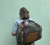 SAMPLE SALE Elisha Duffel w/ Stripes