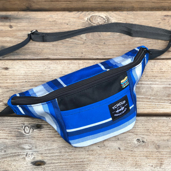Fanny Pack Slim Black Leather – Tchoup Industries