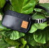 Fanny Pack Slim Black Leather