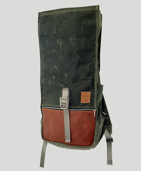 Roulez Pack Olive w/ Leather